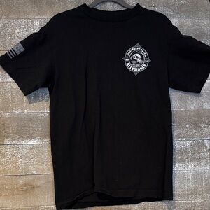 Men's Black Allegiance Graphic Tee